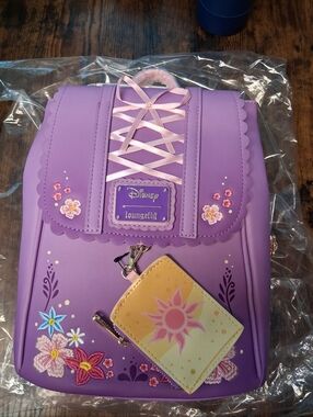 Disney Loungefly Tangled Rapunzel Mini Backpack